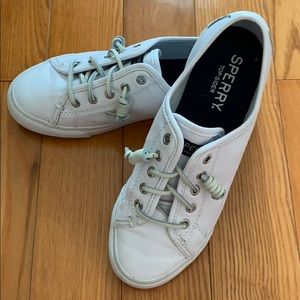 White Sperry Top-Sider